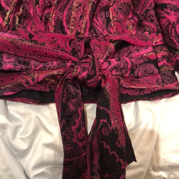 Richard Warren vintage SILK blouse  size 12 - Picture 14 of 14